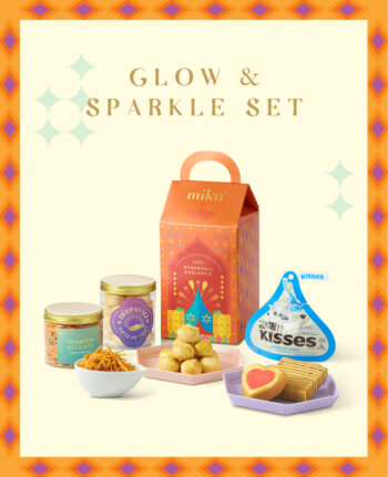 Mika Deepavali basket hamper gift set