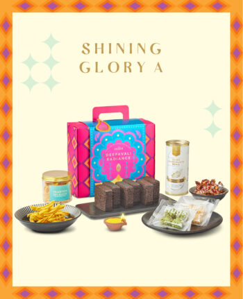Mika Deepavali basket hamper gift set