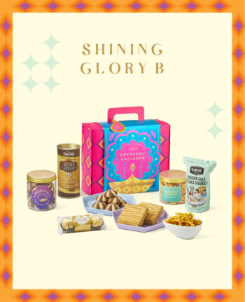 Mika Deepavali basket hamper gift set