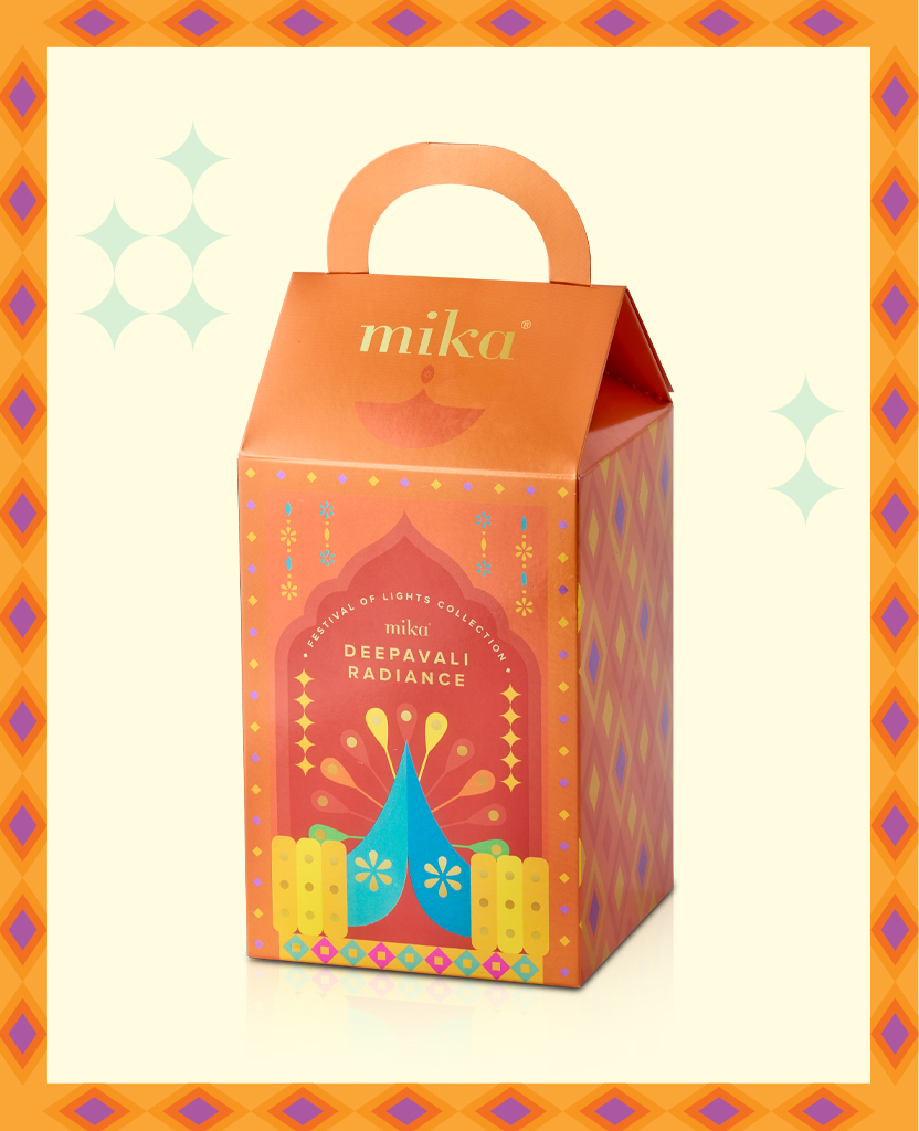 Mika Deepavali basket hamper gift set