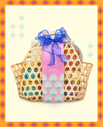 Mika Deepavali basket hamper gift set