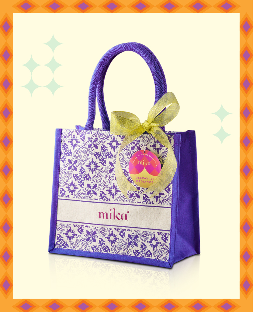Mika Deepavali basket hamper gift set