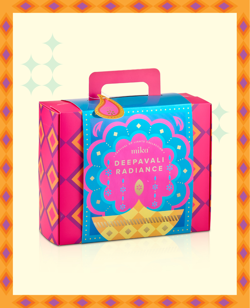 Mika Deepavali basket hamper gift set