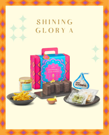 Mika Deepavali basket hamper gift set