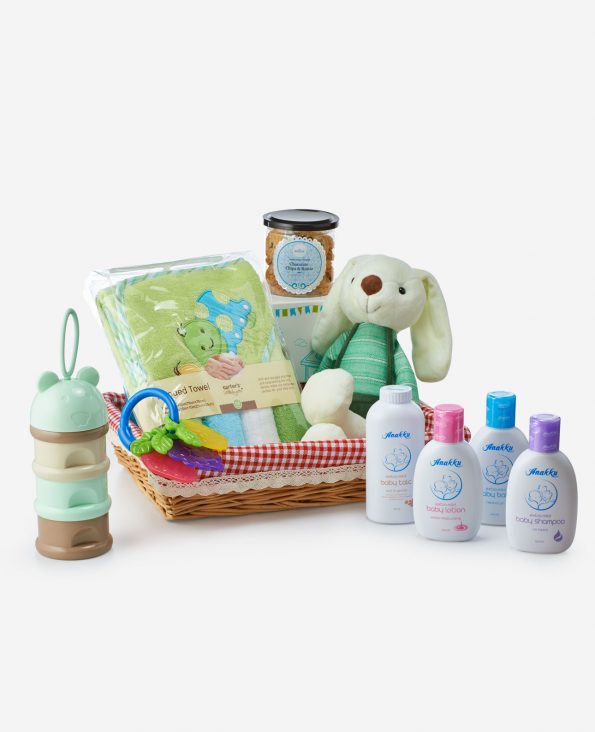 Mika Baby Full Moon Celebration Gift - A Basket Of Bliss