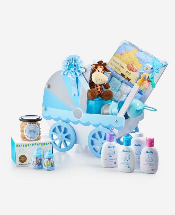 Mika Baby Full Moon Celebration Gift - A Cart Of Giggles-Blue