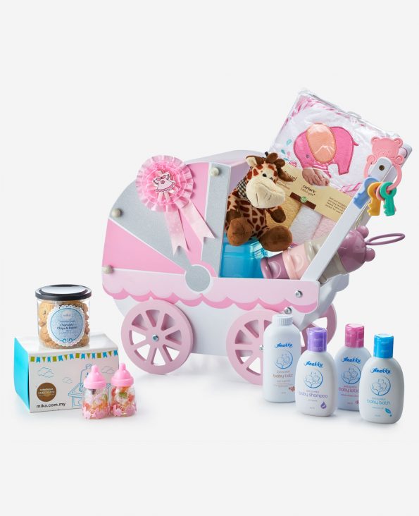 Mika Baby Full Moon Celebration Gift - A Cart Of Giggles-Pink