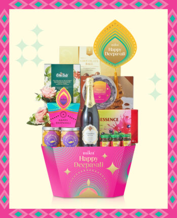 Mika Deepavali basket hamper gift set