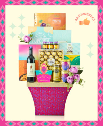 Mika Deepavali basket hamper gift set
