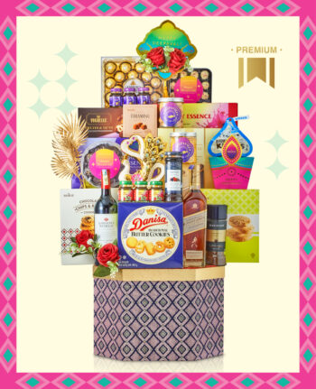 Mika Deepavali basket hamper gift set