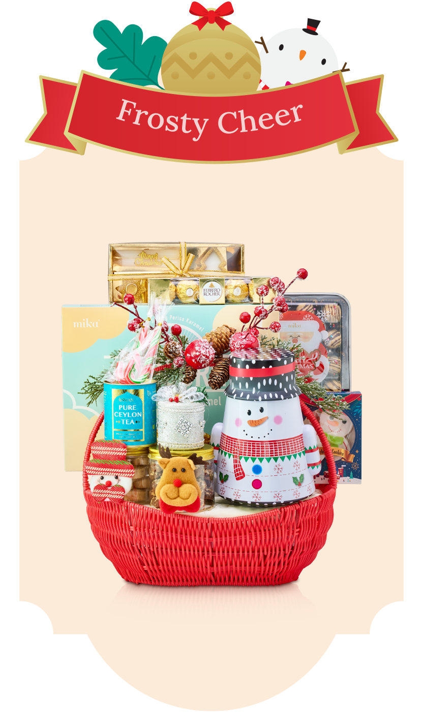 Frosty Cheer Christmas Hamper (X3)