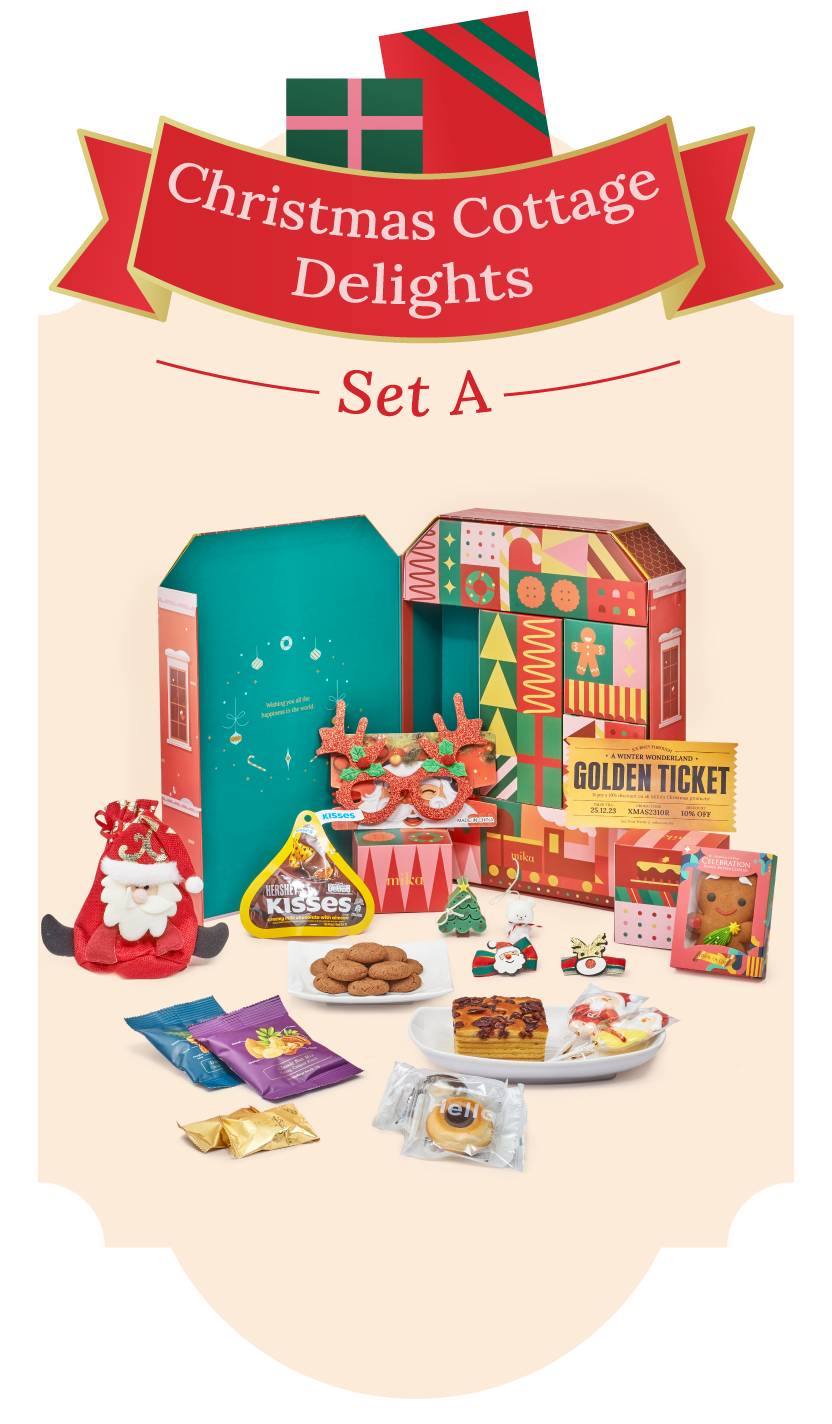 Christmas Cottage Delights Set A Mika Premium Gift Shop